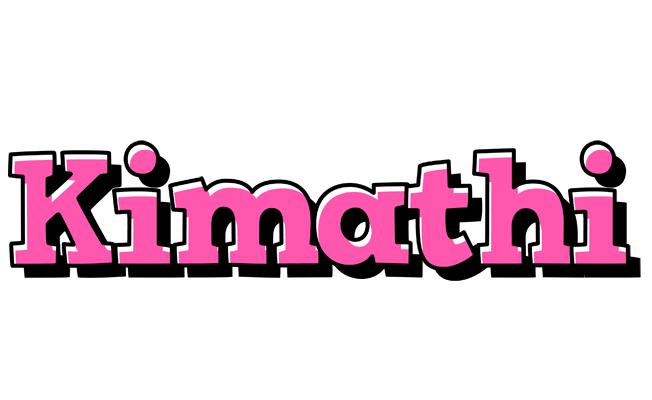 Kimathi girlish logo