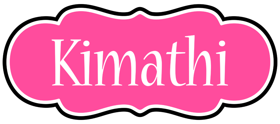 Kimathi invitation logo