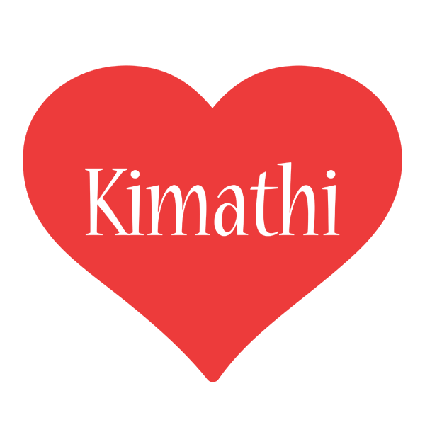 Kimathi love logo