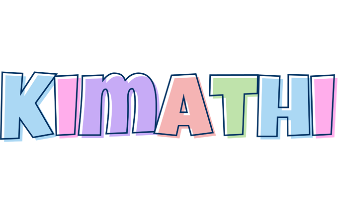 Kimathi pastel logo