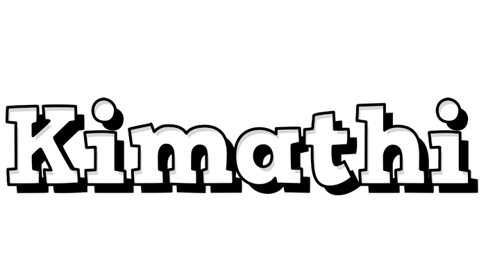Kimathi snowing logo