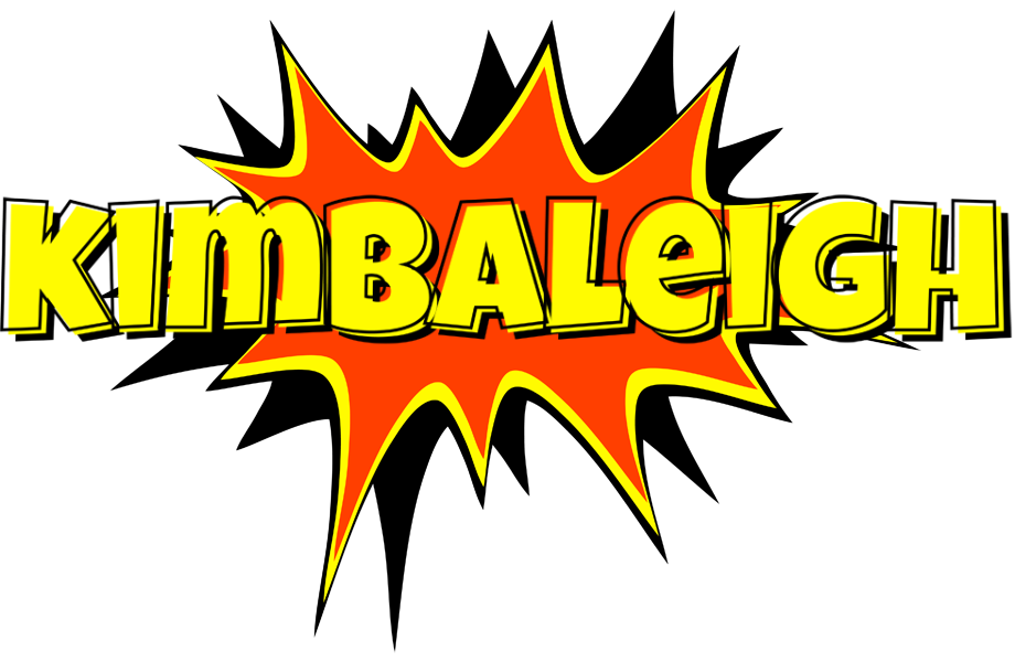 Kimbaleigh bazinga logo
