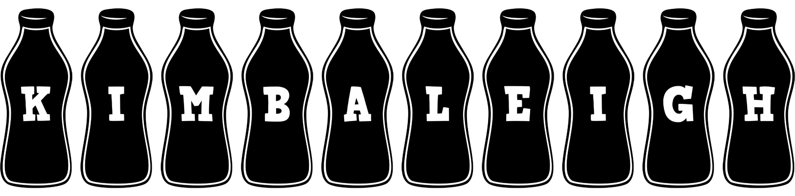 Kimbaleigh bottle logo