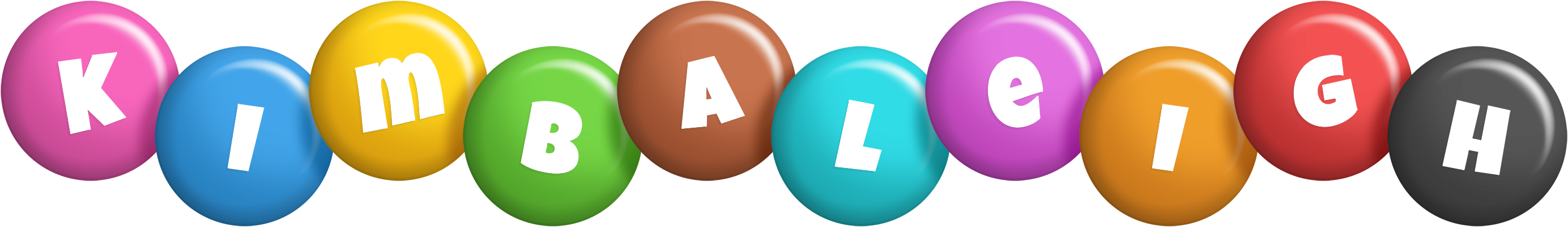 Kimbaleigh candy logo