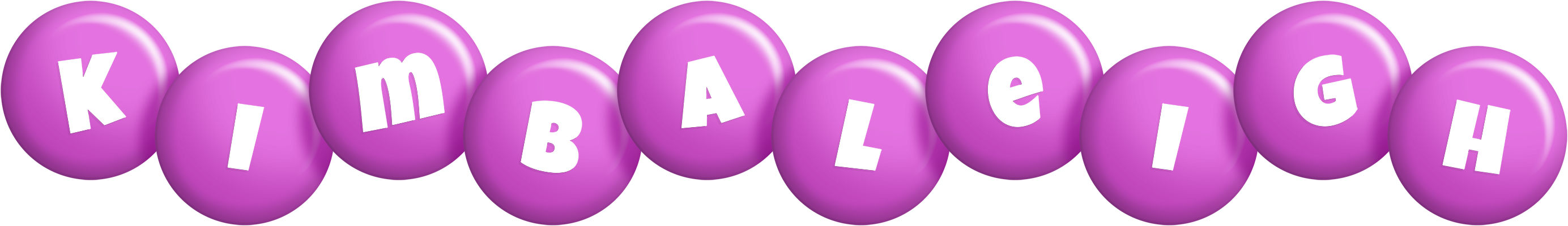 Kimbaleigh candy-purple logo