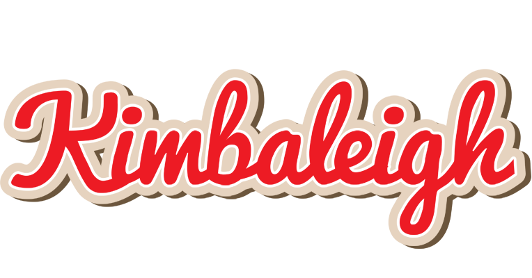 Kimbaleigh chocolate logo