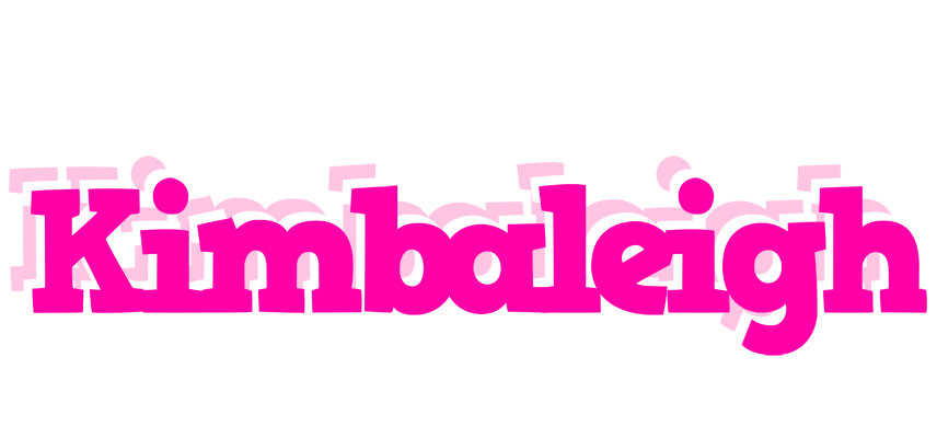 Kimbaleigh dancing logo