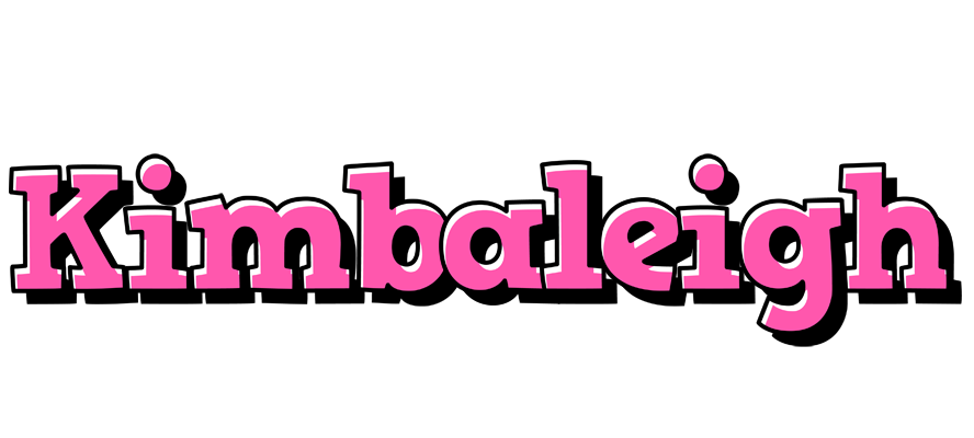 Kimbaleigh girlish logo