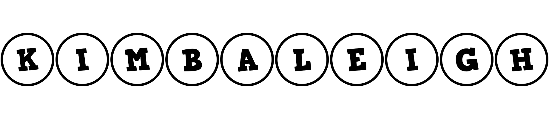 Kimbaleigh handy logo