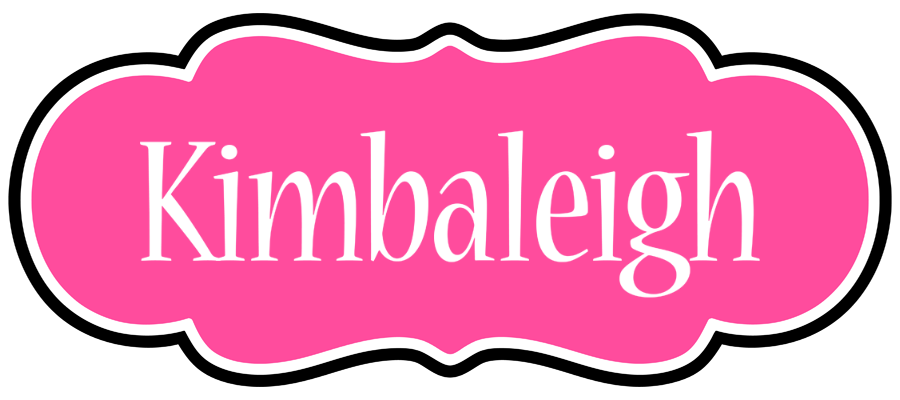 Kimbaleigh invitation logo