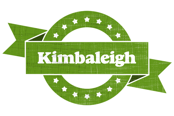 Kimbaleigh natural logo