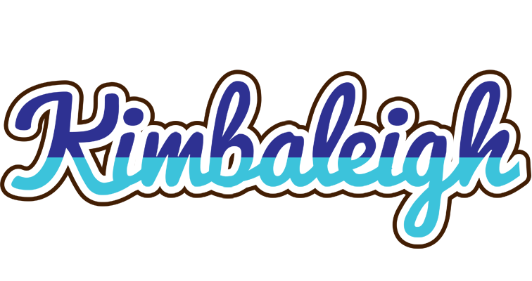 Kimbaleigh raining logo