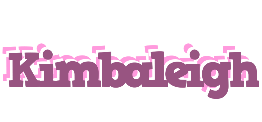 Kimbaleigh relaxing logo