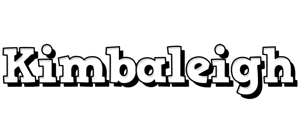 Kimbaleigh snowing logo