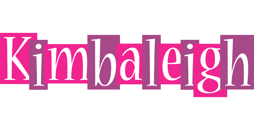 Kimbaleigh whine logo