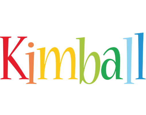 Kimball birthday logo