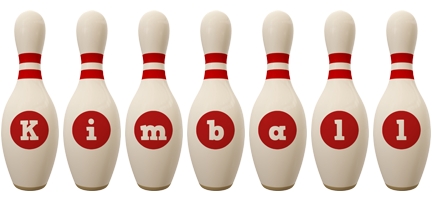 Kimball bowling-pin logo