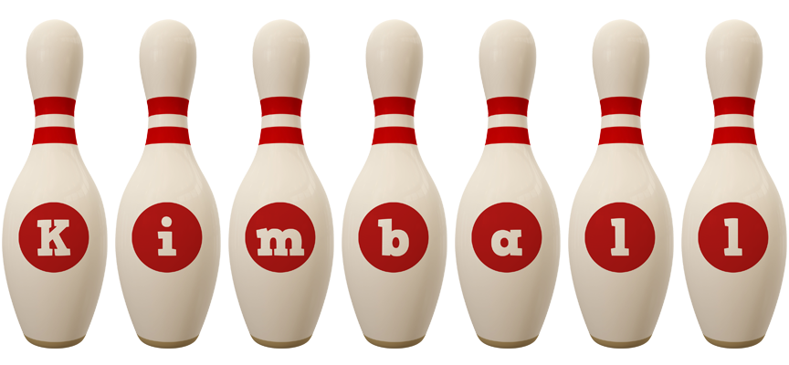 Kimball bowling-pin logo