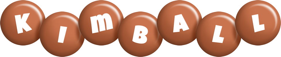 Kimball candy-brown logo