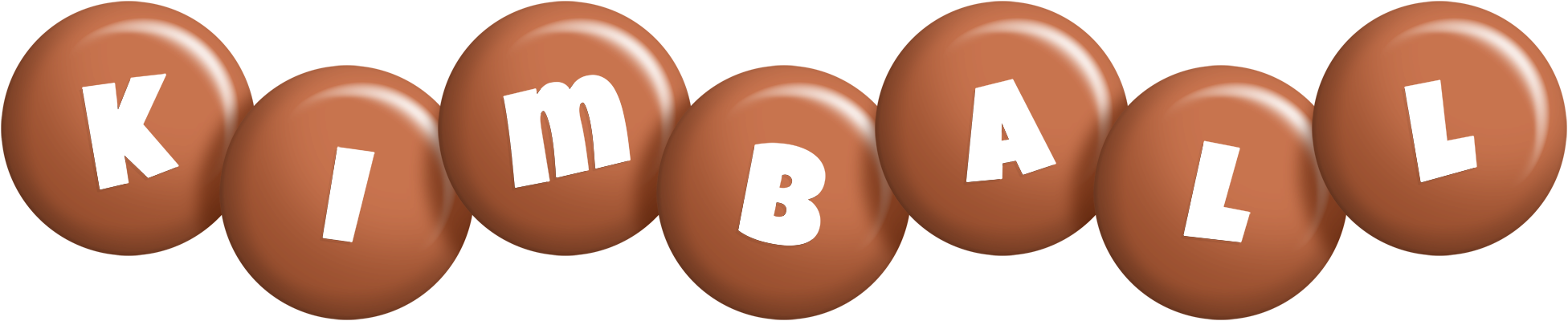 Kimball candy-brown logo