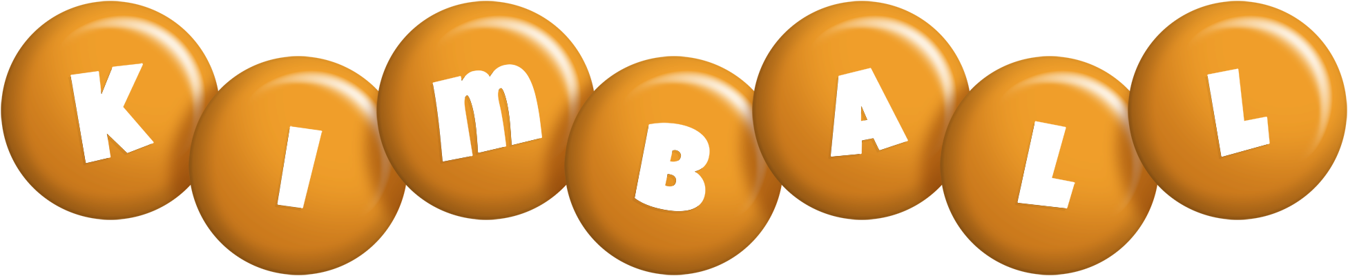 Kimball candy-orange logo