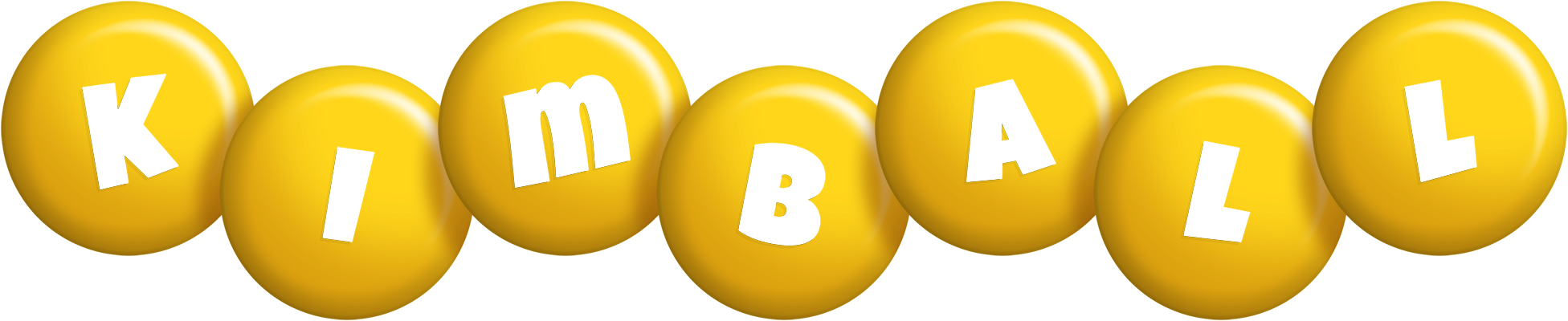 Kimball candy-yellow logo