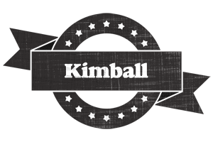 Kimball grunge logo