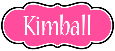 Kimball invitation logo