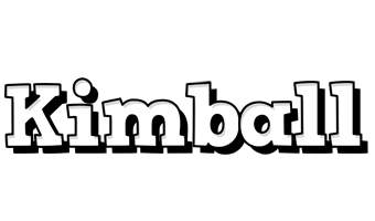 Kimball snowing logo