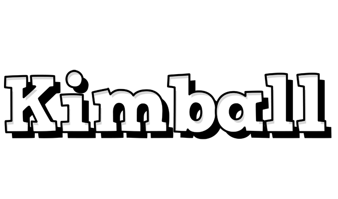 Kimball snowing logo