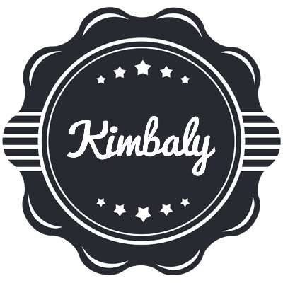 Kimbaly badge logo
