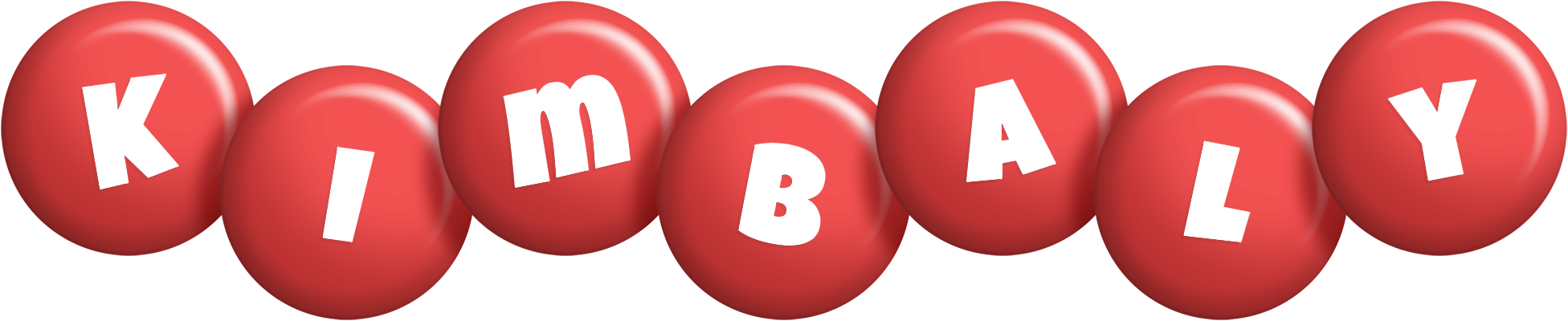 Kimbaly candy-red logo