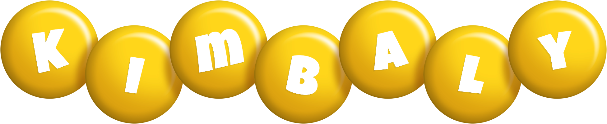 Kimbaly candy-yellow logo