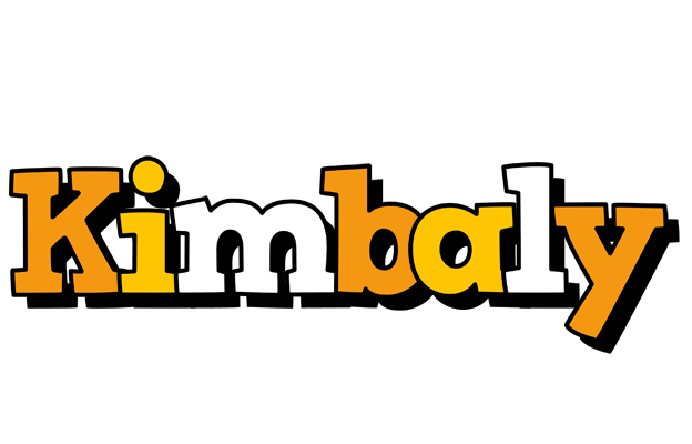 Kimbaly cartoon logo