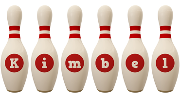 Kimbel bowling-pin logo