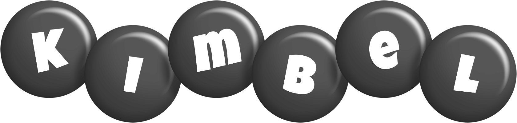 Kimbel candy-black logo
