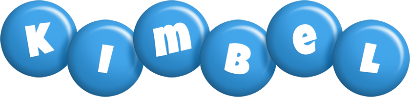 Kimbel candy-blue logo