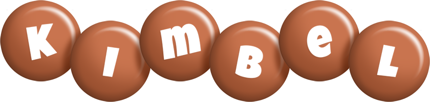 Kimbel candy-brown logo