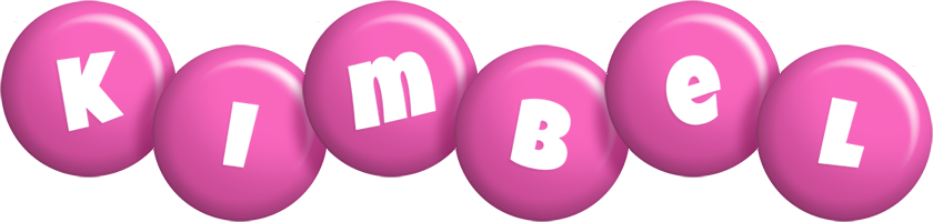 Kimbel candy-pink logo