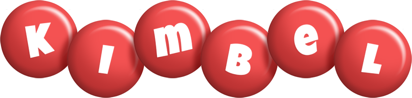 Kimbel candy-red logo