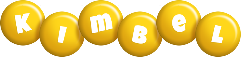 Kimbel candy-yellow logo