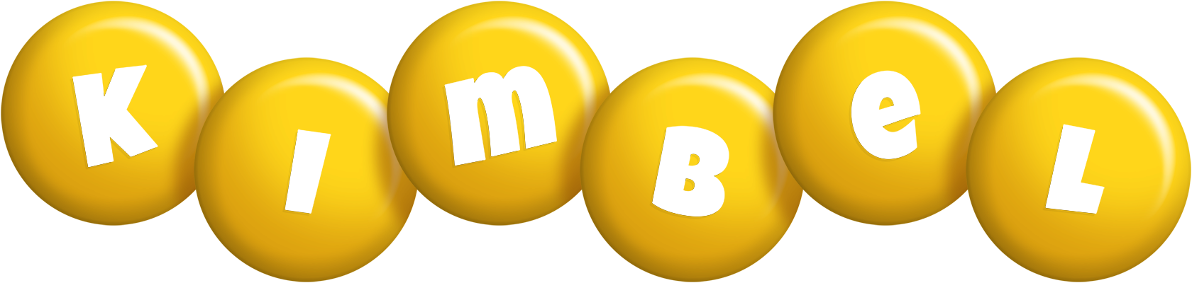 Kimbel candy-yellow logo