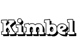 Kimbel snowing logo