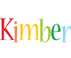 Kimber birthday logo