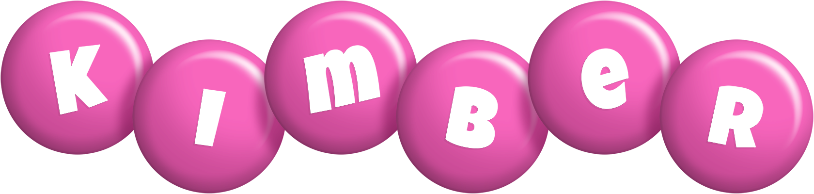 Kimber candy-pink logo
