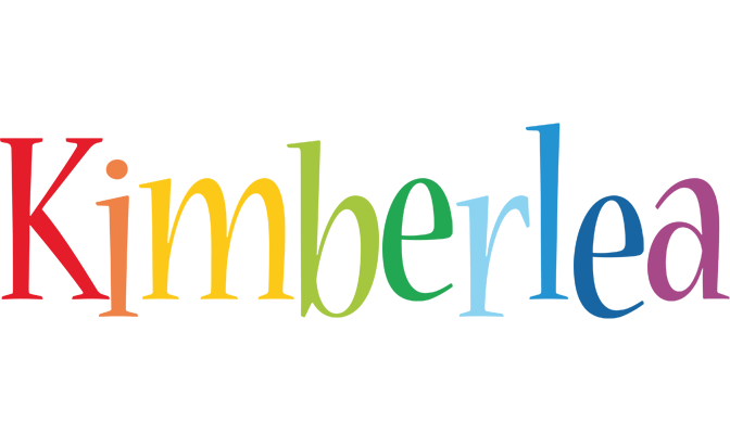 Kimberlea birthday logo