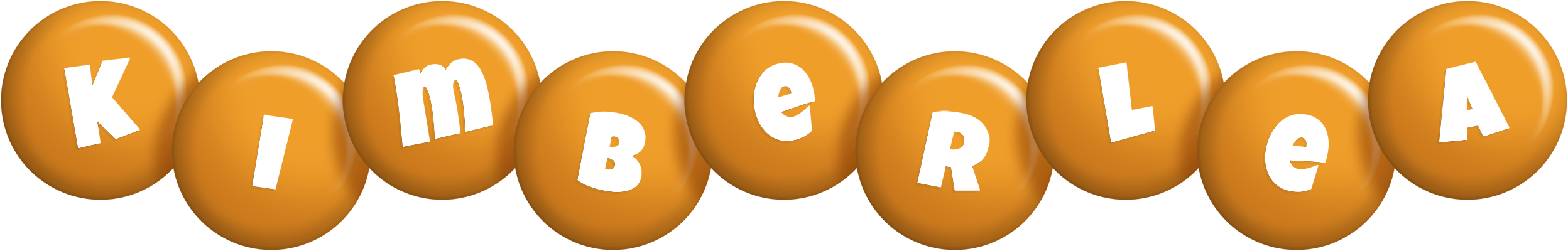 Kimberlea candy-orange logo