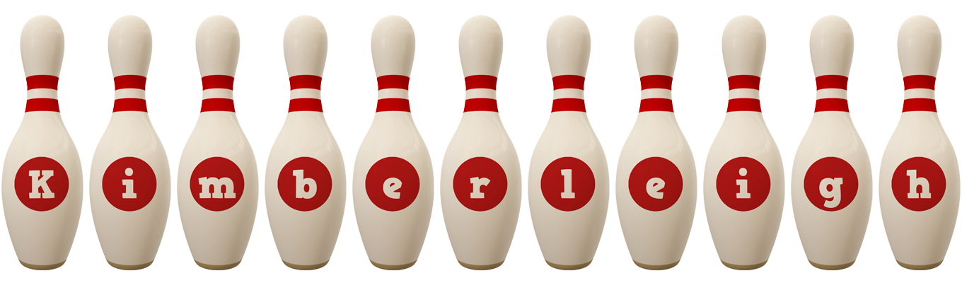 Kimberleigh bowling-pin logo