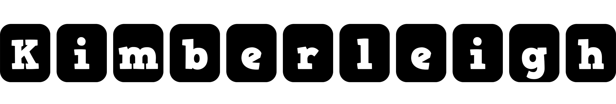 Kimberleigh box logo