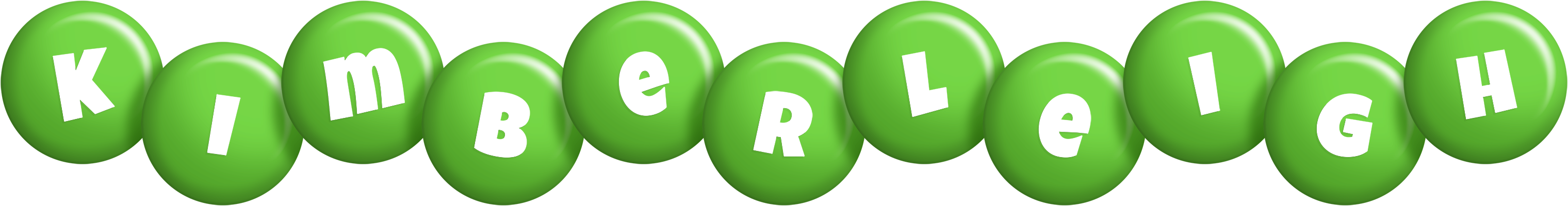 Kimberleigh candy-green logo